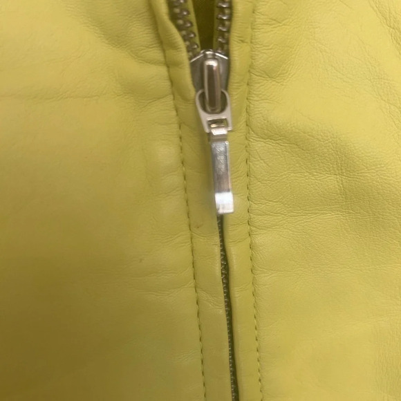 Dominique women’s vintage leather  coat size 1X excellent condition - Picture 3 of 4